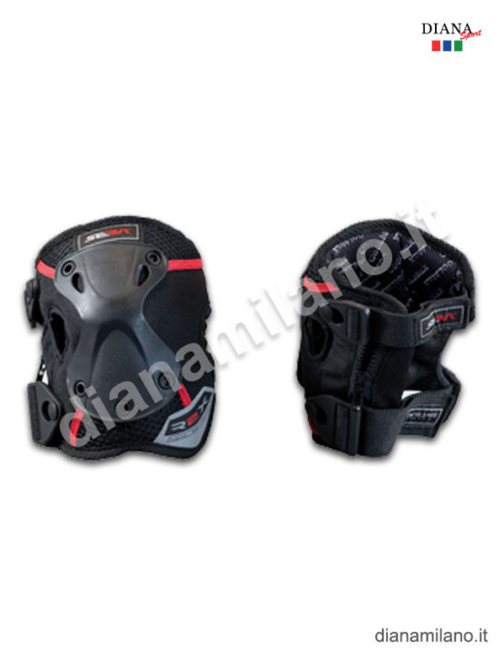SEBA KNEE PAD PRO ZIP Ginocchiere - NERO, S