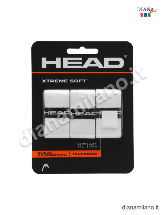 HEAD OVERGRIP XTREME SOFT - BIANCO, TU