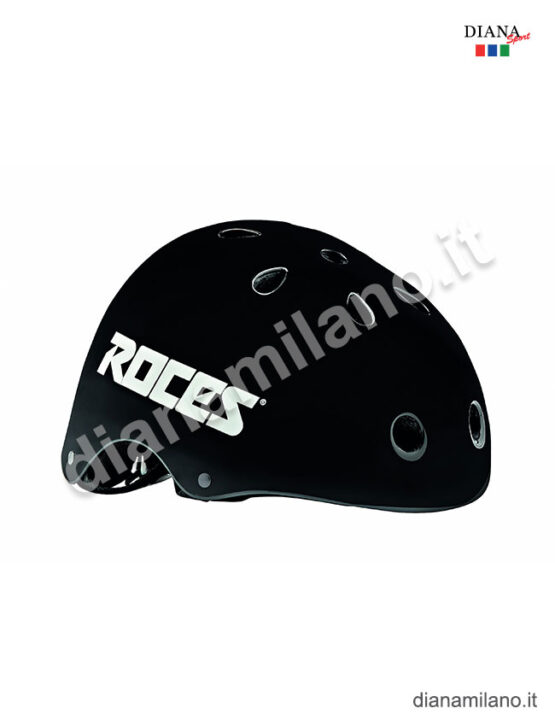 ROCES AGGRESSIVE HELMET CASCO PER PATTINAGGIO - NERO, S