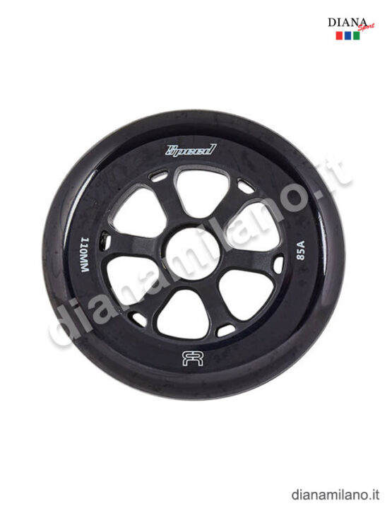 FRSKATES URBAN SPEED WHEELS - 110mm 85A - NERO, TU