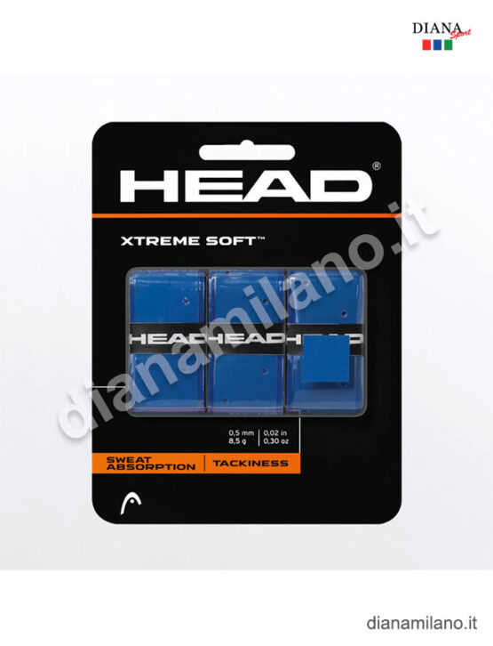 HEAD OVERGRIP XTREME SOFT - BLU, TU