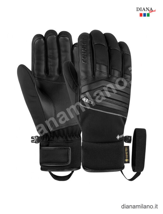 REUSCH MERCURY GUANTI DA SCI - NERO, 8«
