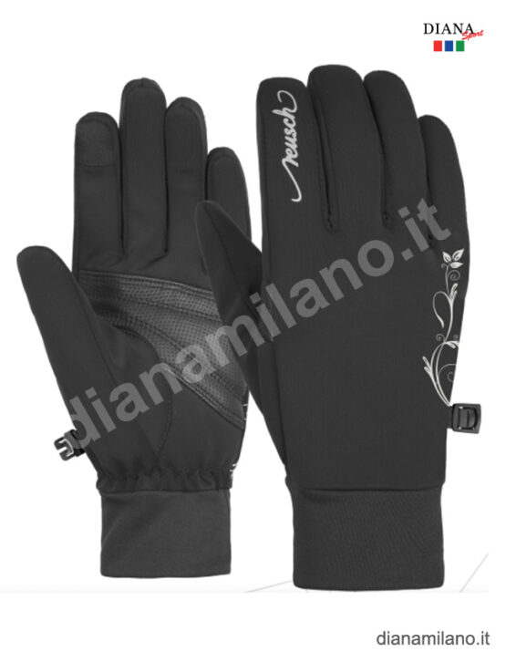 REUSCH SASKIA GUANTI DONNA - NERO, 8