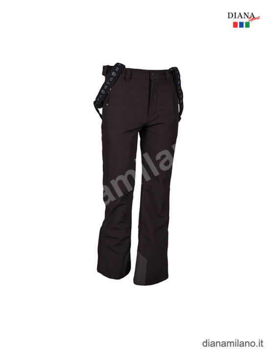 BTG WAY PANTALONE SCI UOMO - NERO, 56
