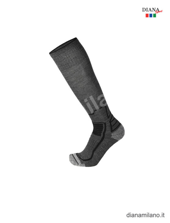 MICO TREK MERINOS CALZE - ANTRACITE, 46