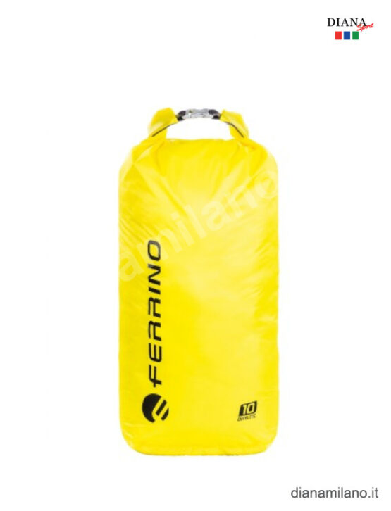 SACCA STAGNA FERRINO DRYLITE 10 - GIALLO, TU