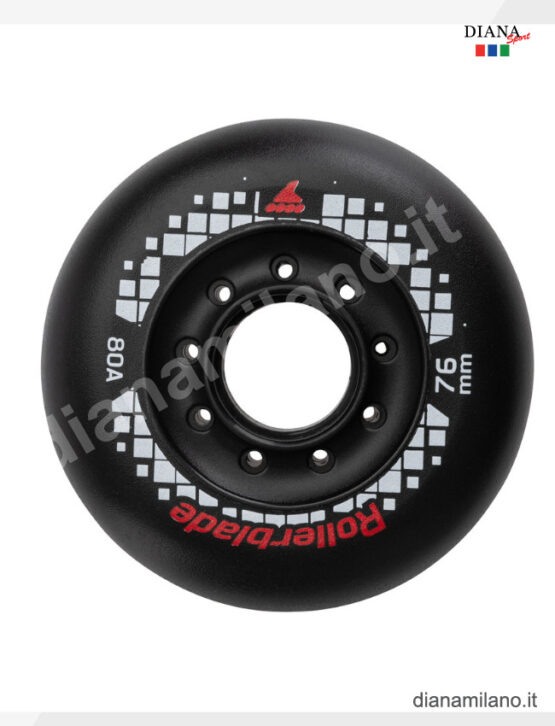 ROLLERBLADE APEX WHEELS 76mm 80a