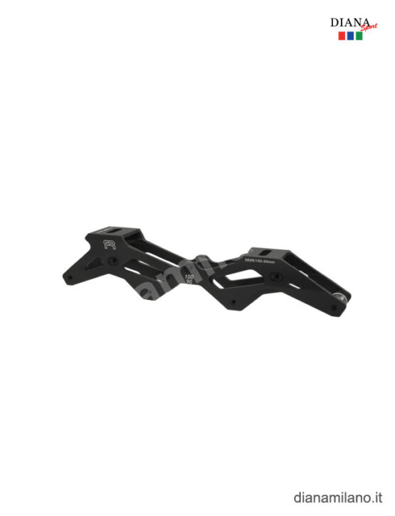 FRSKATES FREERIDE 100/90 FRAMES 283mm FLAT - NERO, TU