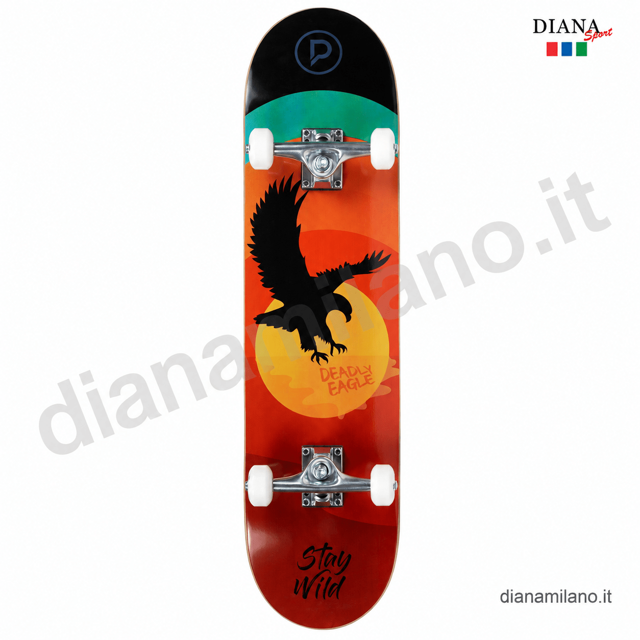 PLAYLIFE SKATEBOARD DEADLY EAGLE 31''x8''