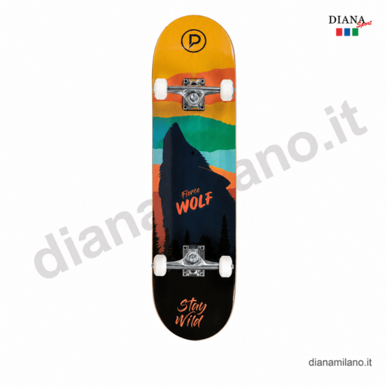 PLAYLIFE SKATEBOARD FIERCE WOLF 31''x8''
