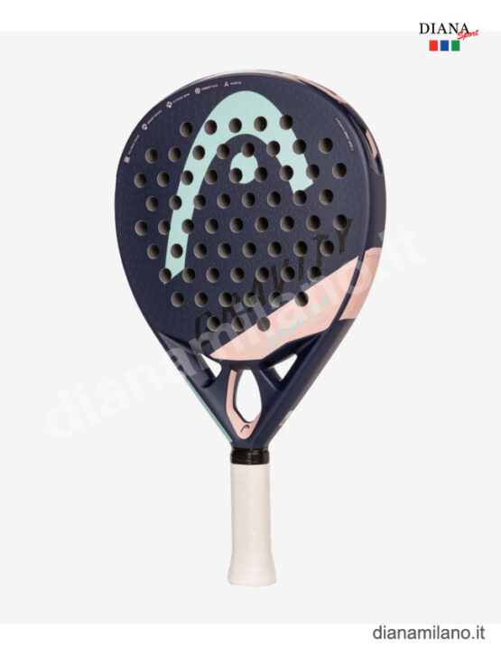 HEAD GRAVITY MOTION RACCHETTA PADEL - NERO, TU