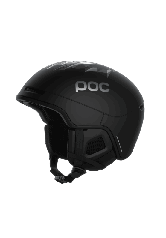 Casco sci POC Obex Pure Odermatt Edition nero con motivo leone
