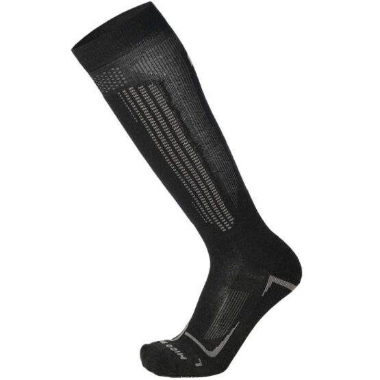 Calza sci Mico Medium Weight Superthermo Primaloft merino seta nera