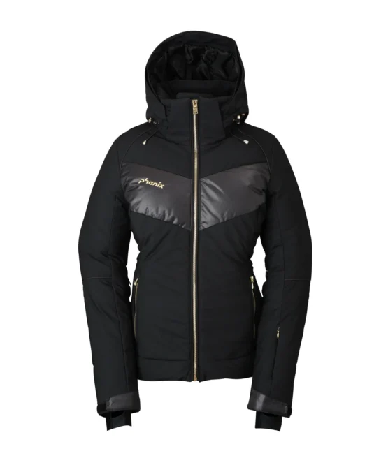 Giacca da sci donna Phenix Futurism Stitching Jacket nera