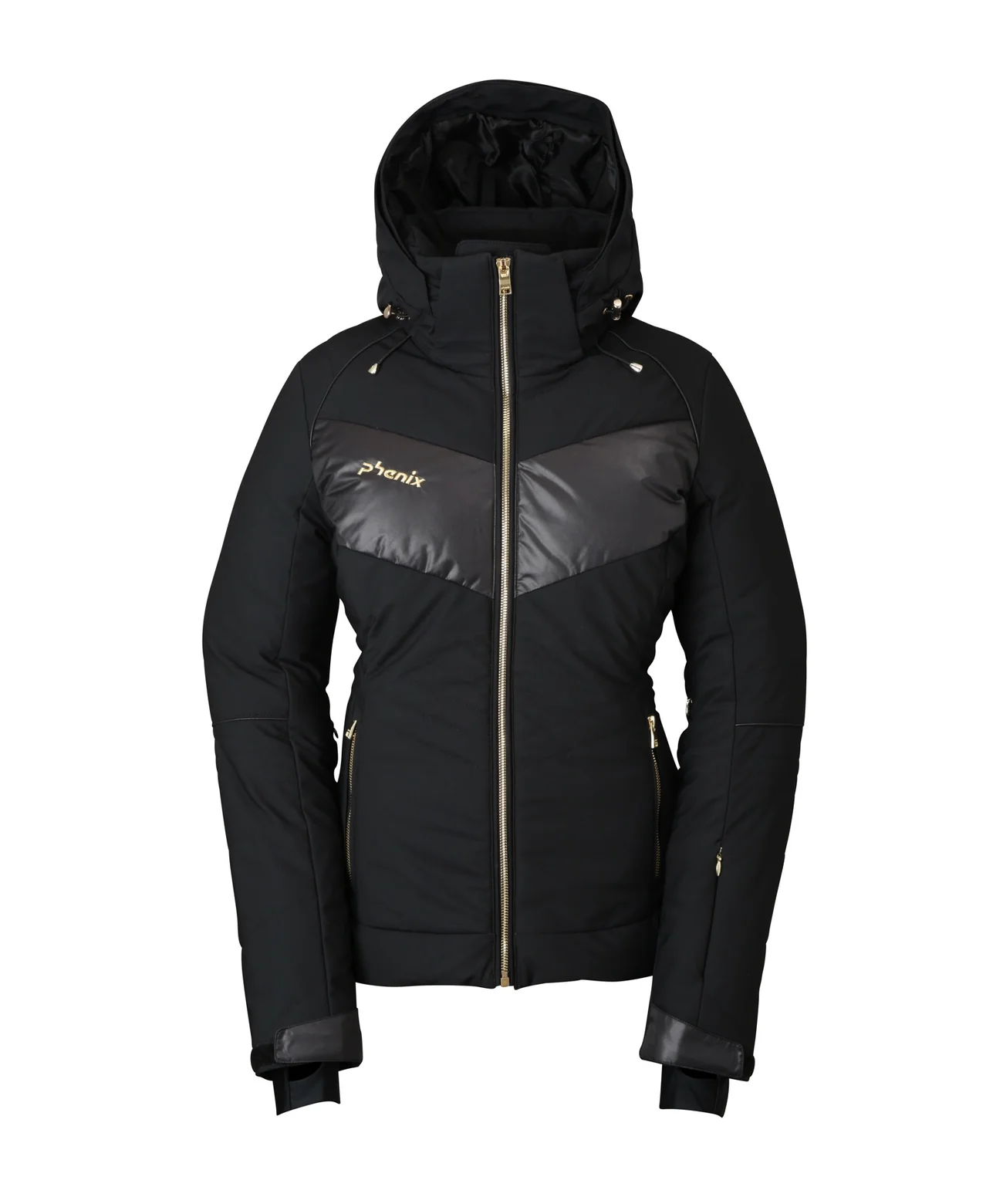 Giacca da sci donna Phenix Futurism Stitching Jacket nera