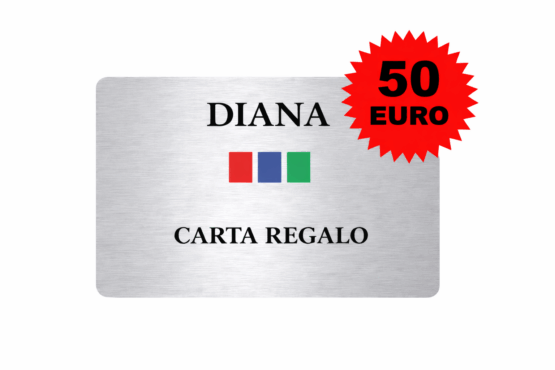 DIANA GIFT CARD 50 - COLORI ASSORTITI, TU