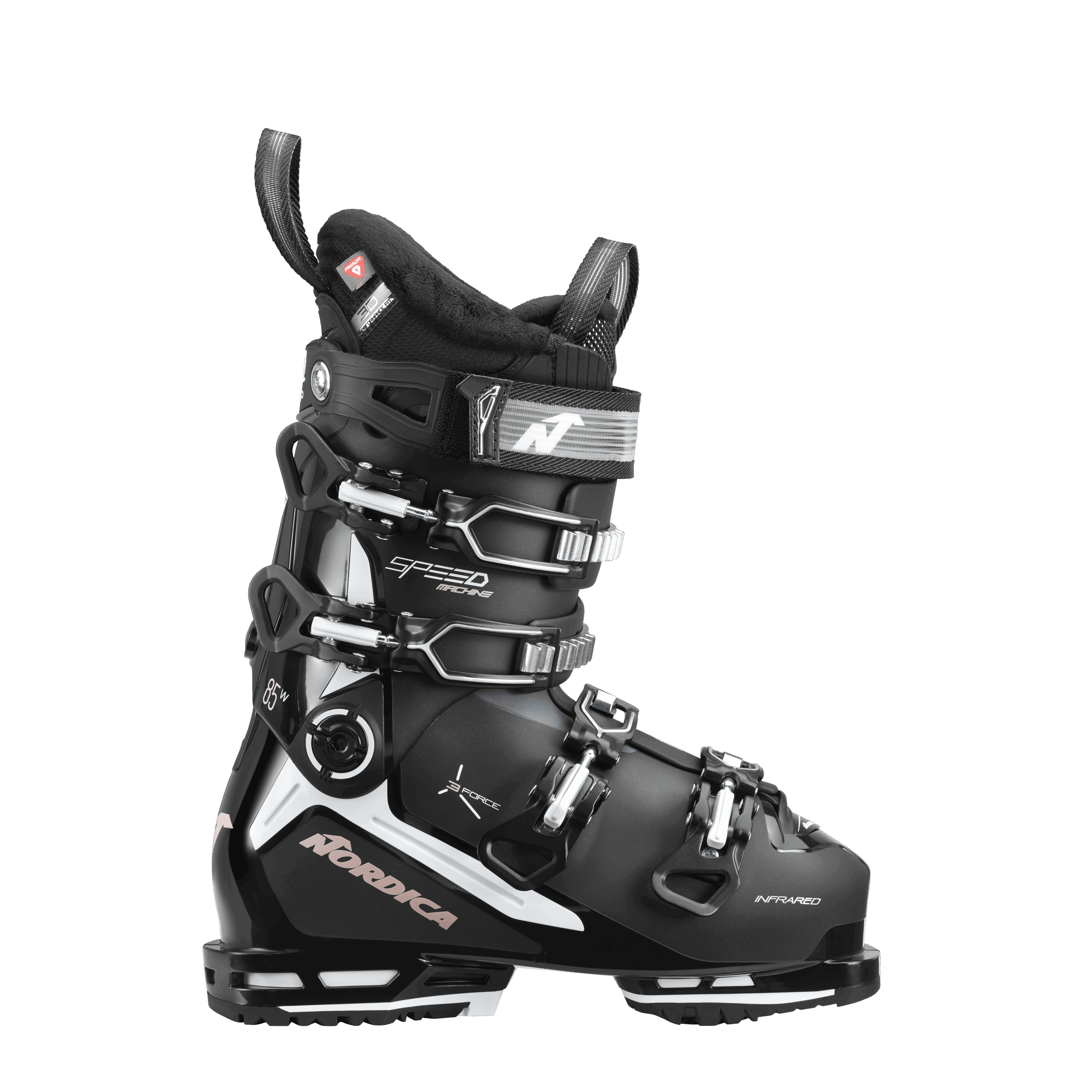 Scarpone da sci donna Nordica Speedmachine 3 85 W nero