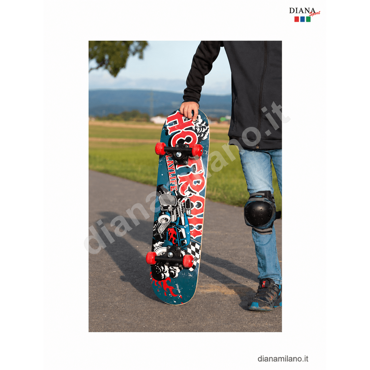 PLAYLIFE SKATEBOARD HOTROD 31''x8'' - immagine 5