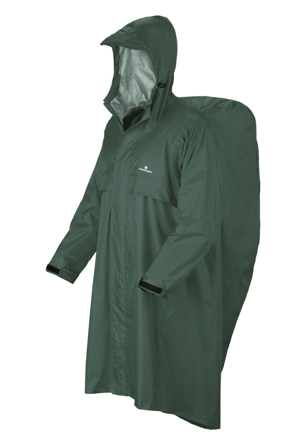 Mantella impermeabile Ferrino Trekker Ripstop verde