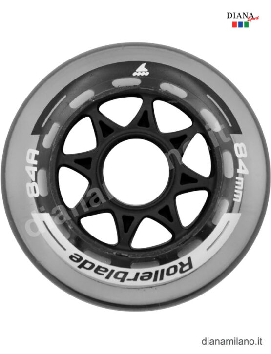 ROLLERBLADE WHEELS PERFORMANCE 84MM 84A (8 RUOTE) - NATURALE, TU